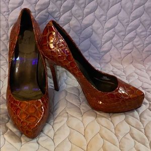 Never Worn Jessica Simpson Snake Pattern Heel